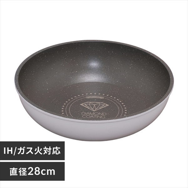 KITCHEN CHEF _ChR[gp uߓ 28cm ISN-W28 zCg}[u_0